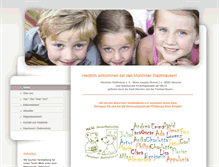 Tablet Screenshot of muenchner-stadtmaeuse.com